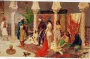 Arab or Arabic people and life. Orientalism oil paintings 119